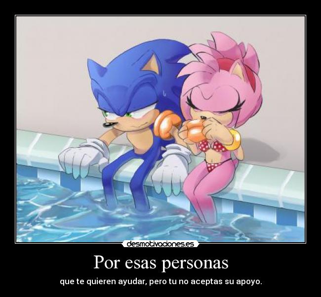 Por esas personas -