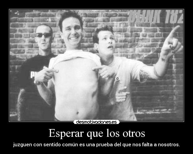 Esperar que los otros - 