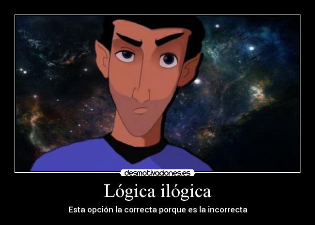 carteles logica ilogica opcion correcta porque incorrecta desmotivaciones