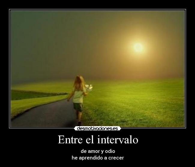 Entre el intervalo - 