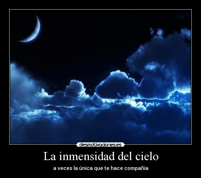 La inmensidad del cielo - 