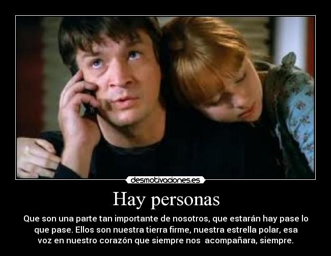 Hay personas -