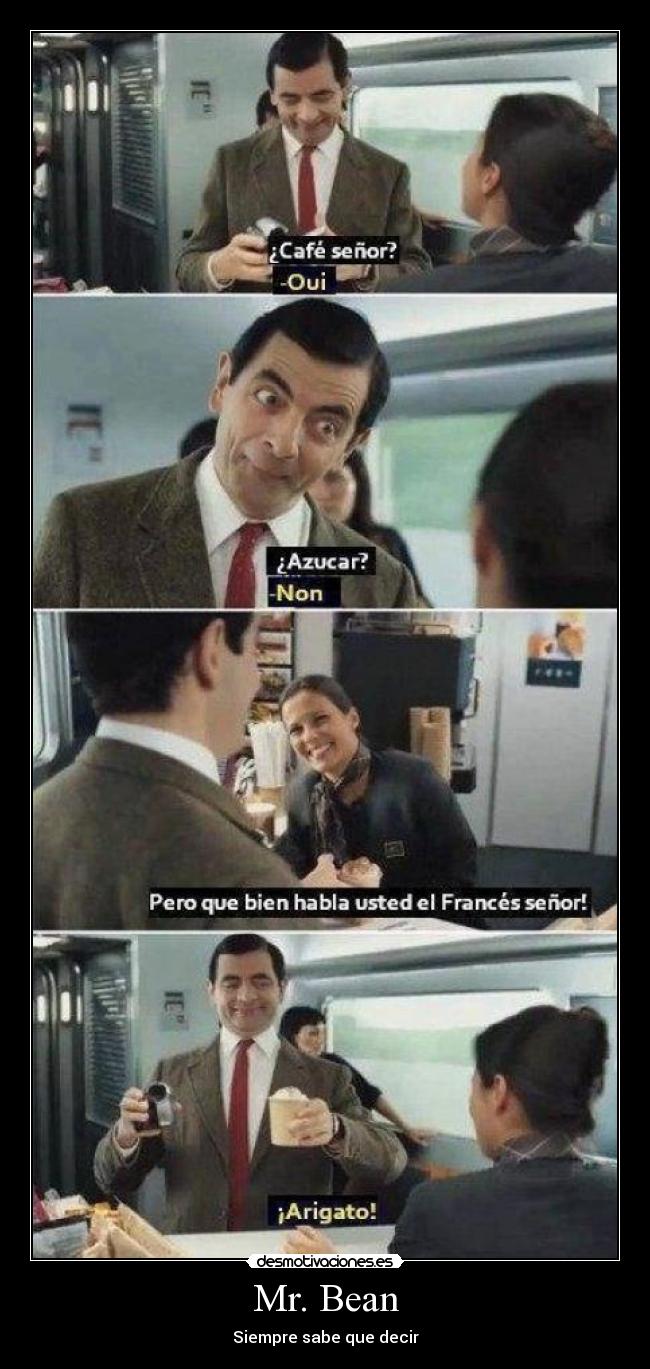 Mr. Bean - Siempre sabe que decir