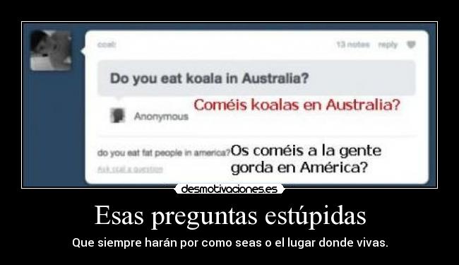 carteles preguntas extranas desmotivaciones