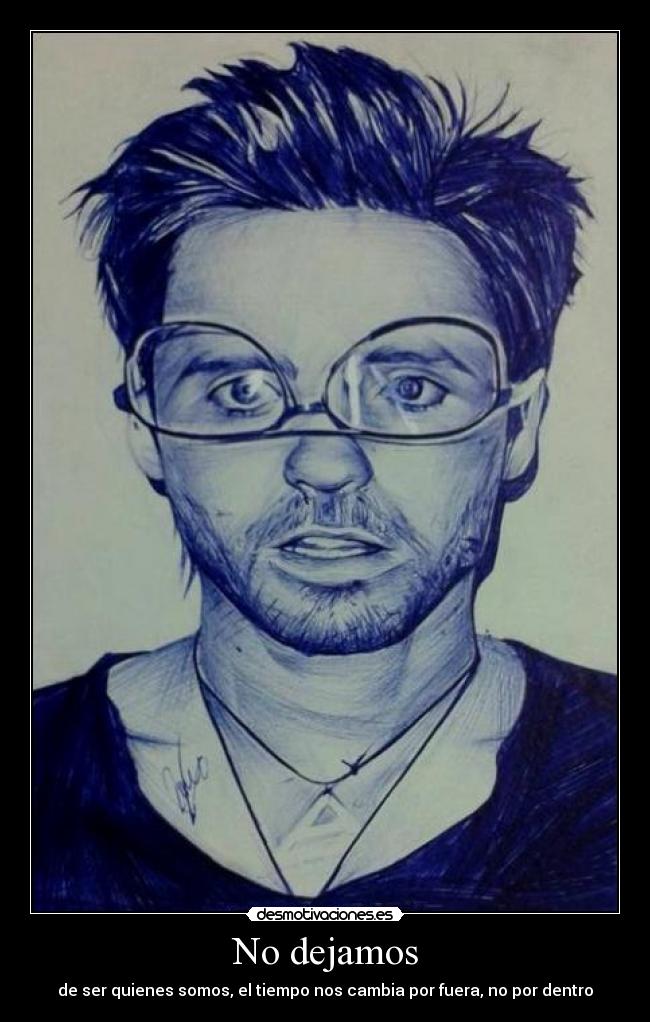 carteles dibujo mio boli bic jared leto desmotivaciones