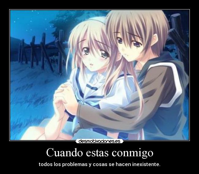 Cuando estas conmigo -