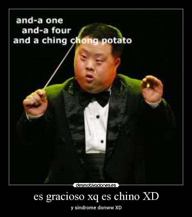 es gracioso xq es chino XD -
