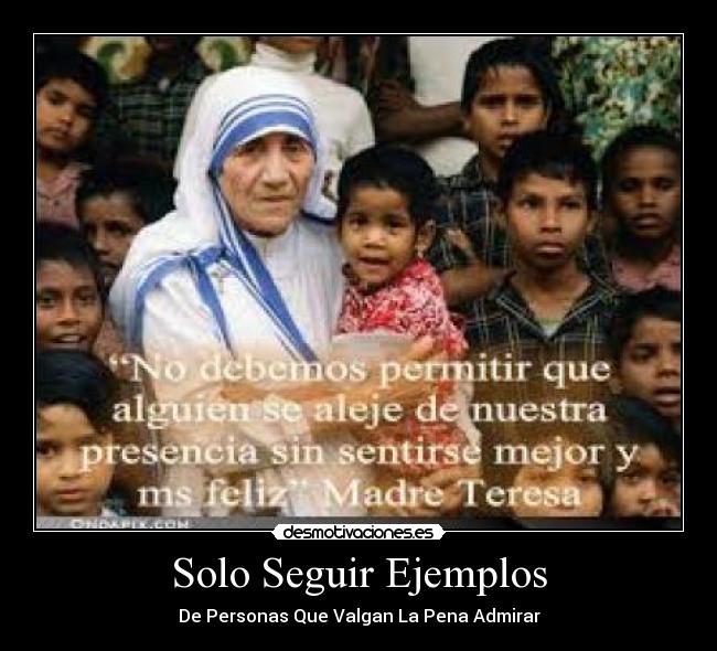 Solo Seguir Ejemplos -