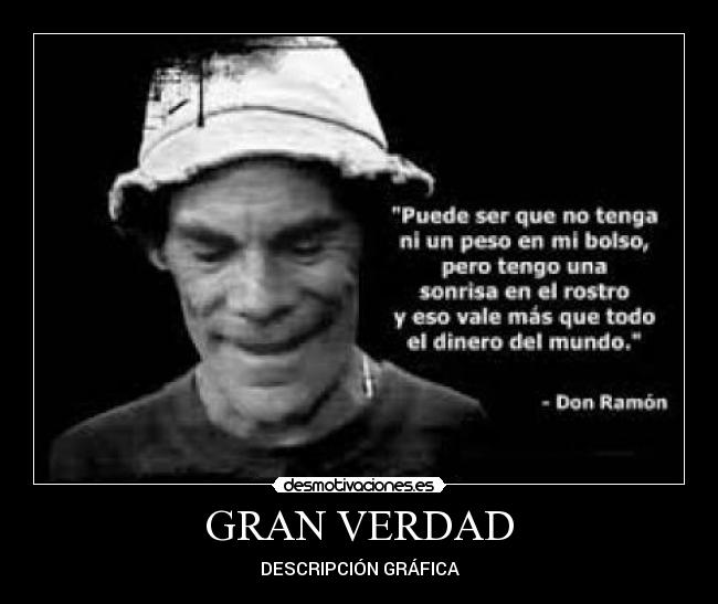 GRAN VERDAD - DESCRIPCIÓN GRÁFICA