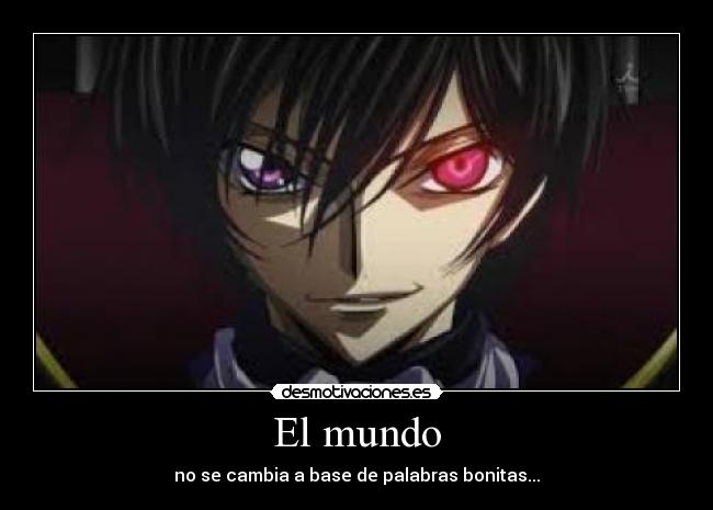 carteles mundo code geass desmotivaciones
