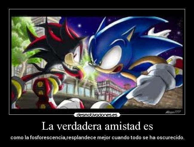 La verdadera amistad es -