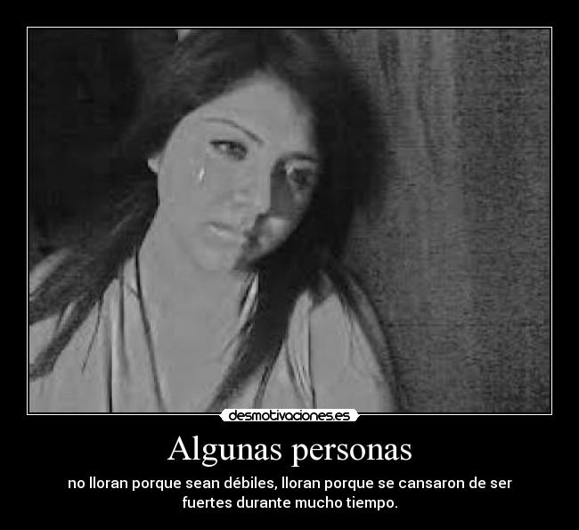 Algunas personas -