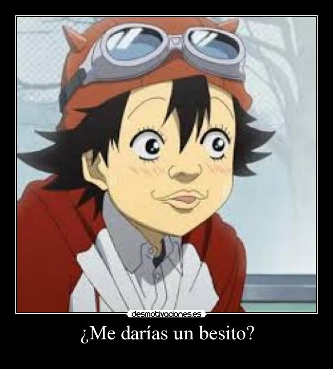 ¿Me darías un besito? - 