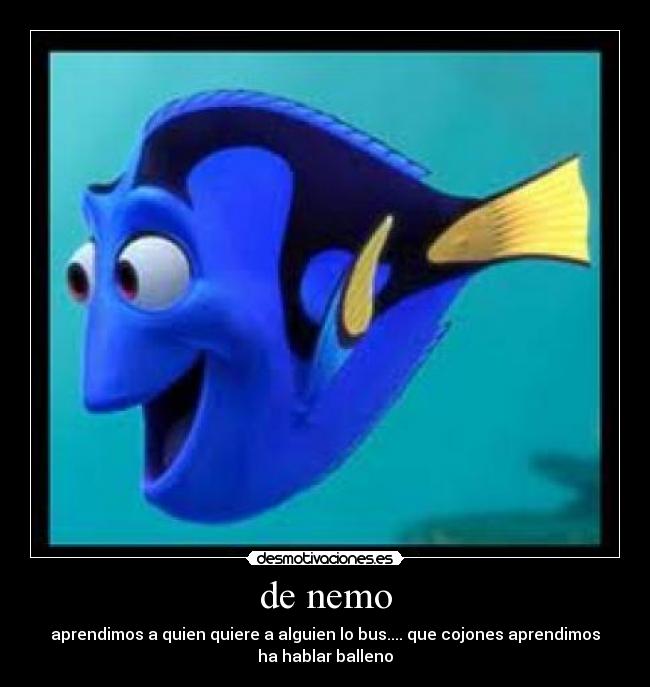 de nemo -