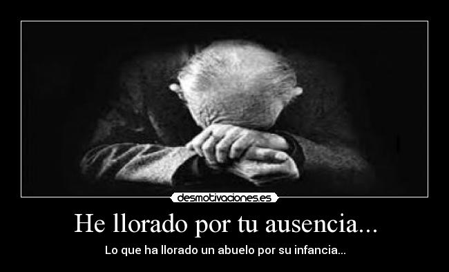 He llorado por tu ausencia... - 