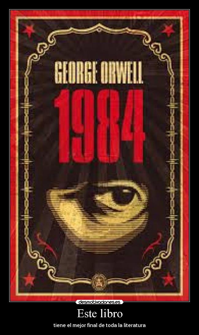 Este libro - tiene el mejor final de toda la literatura