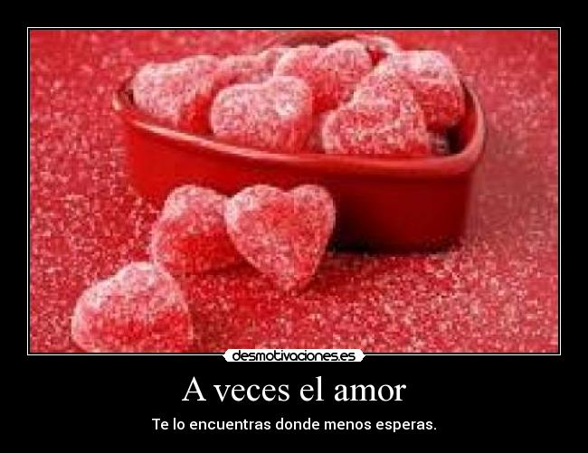 A veces el amor -