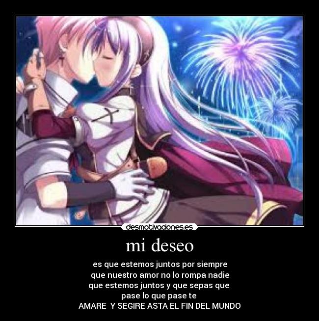 mi deseo -
