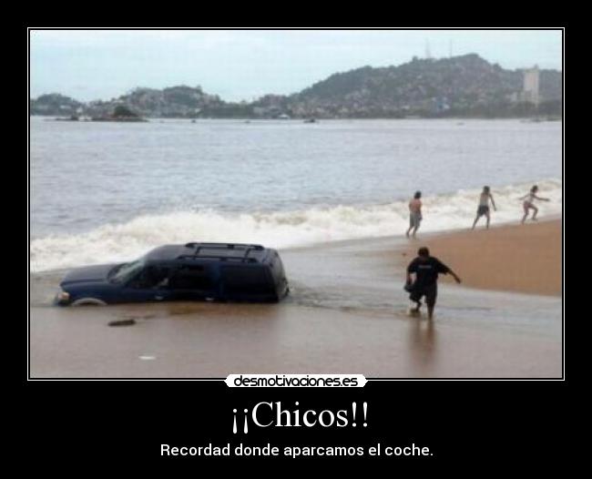 ¡¡Chicos!! -