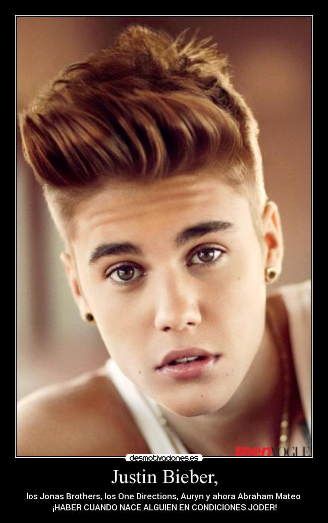 Justin Bieber, - 