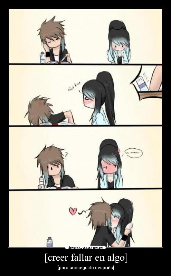 [creer fallar en algo] - 