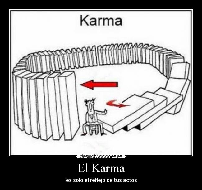 El Karma - es solo el reflejo de tus actos