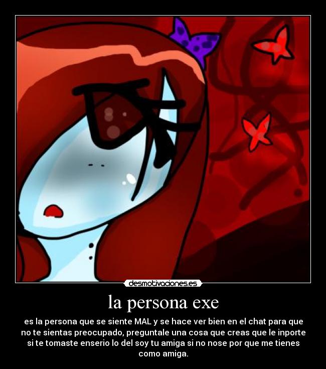 la persona exe -