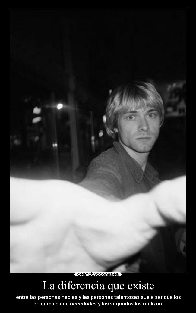 La diferencia que existe -