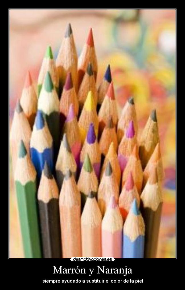 Marrón y Naranja -
