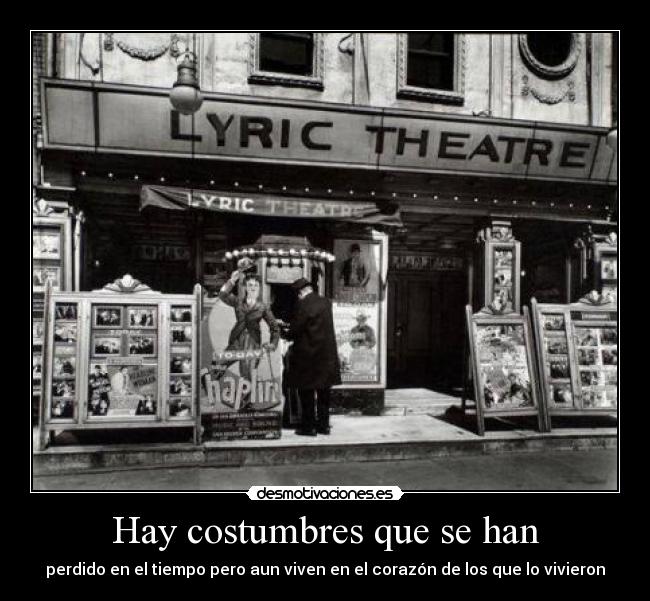 Hay costumbres que se han - perdido en el tiempo pero aun viven en el corazón de los que lo vivieron