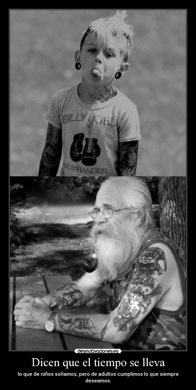 Dicen que el tiempo se lleva - 