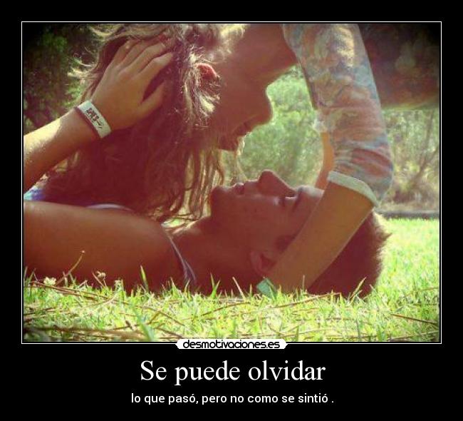 Se puede olvidar - 