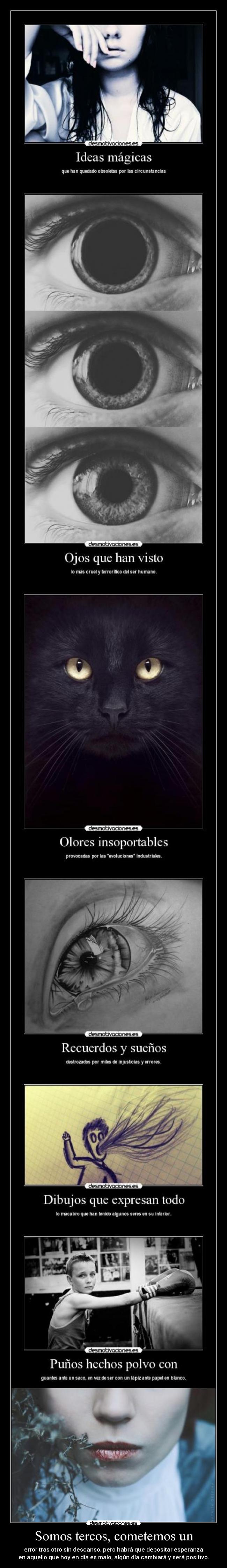 carteles samelove pashulshulomipirulo cutewinter laura cristales enterrados los ojos desmotivaciones