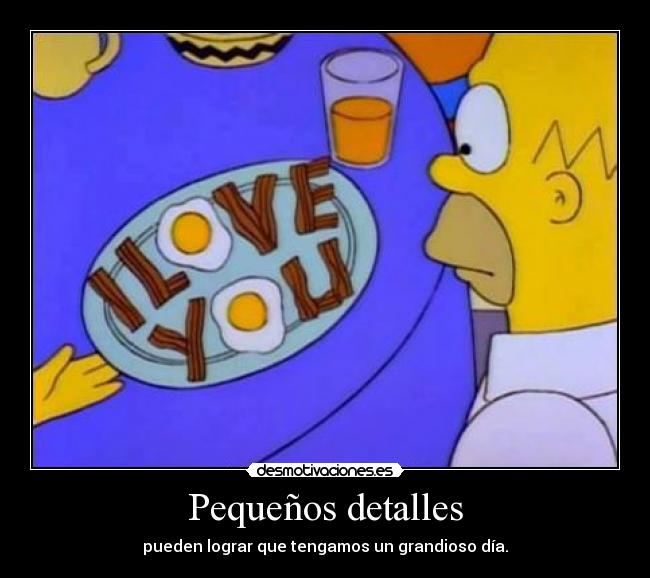 Pequeños detalles - 