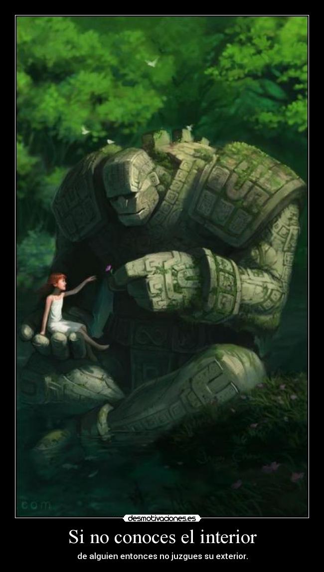 Si no conoces el interior - 