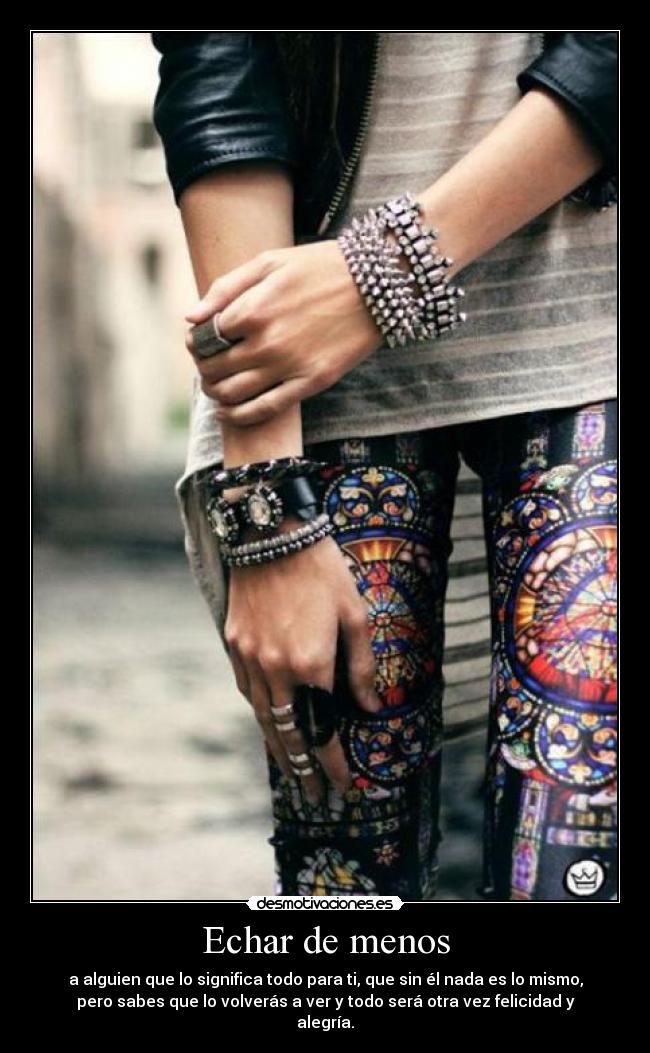 Echar de menos -