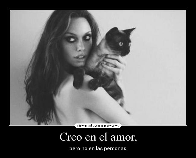 Creo en el amor, - 