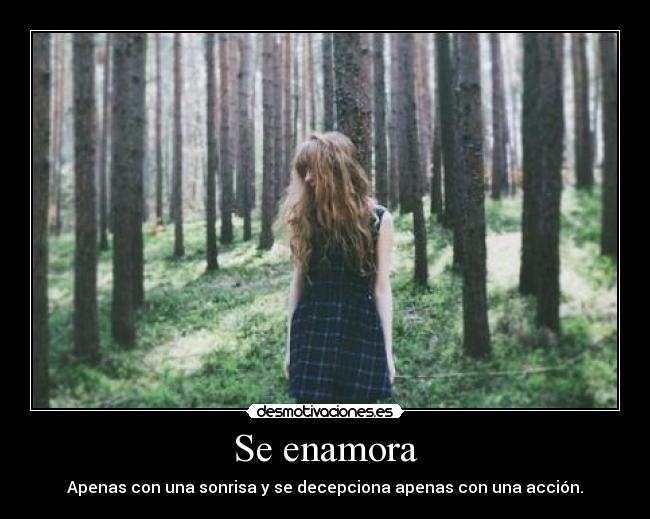 Se enamora -