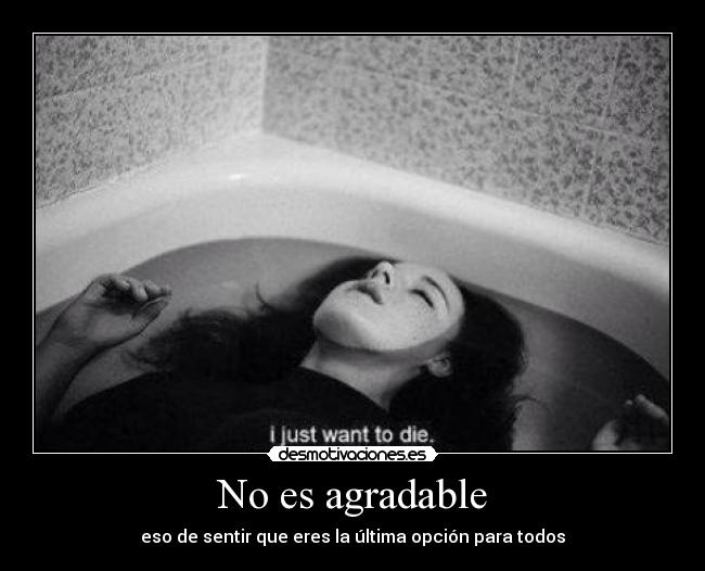 No es agradable - 