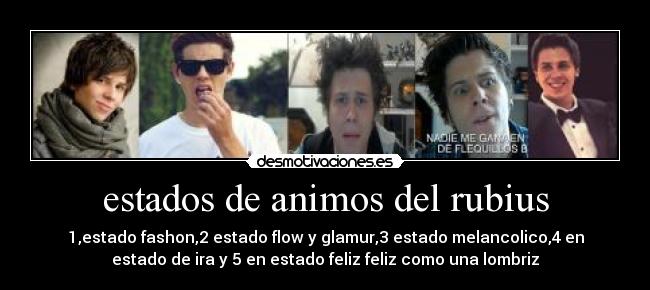 estados de animos del rubius -