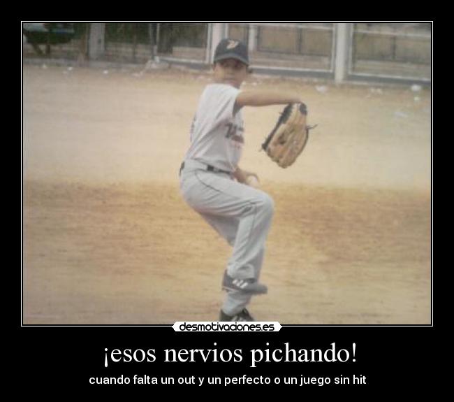 ¡esos nervios pichando! - 