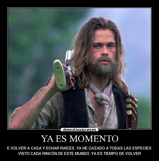 YA ES MOMENTO -