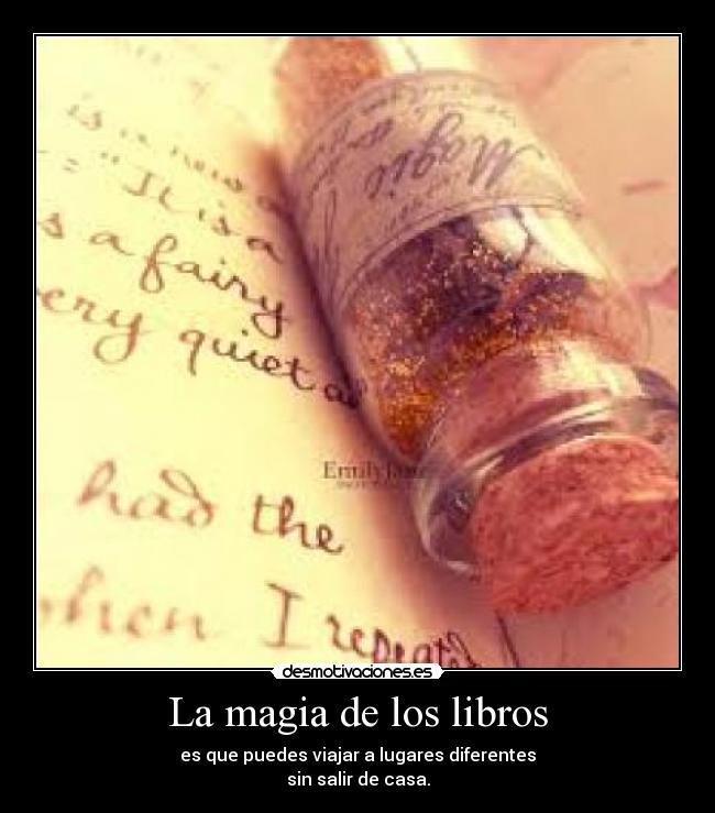 La magia de los libros -