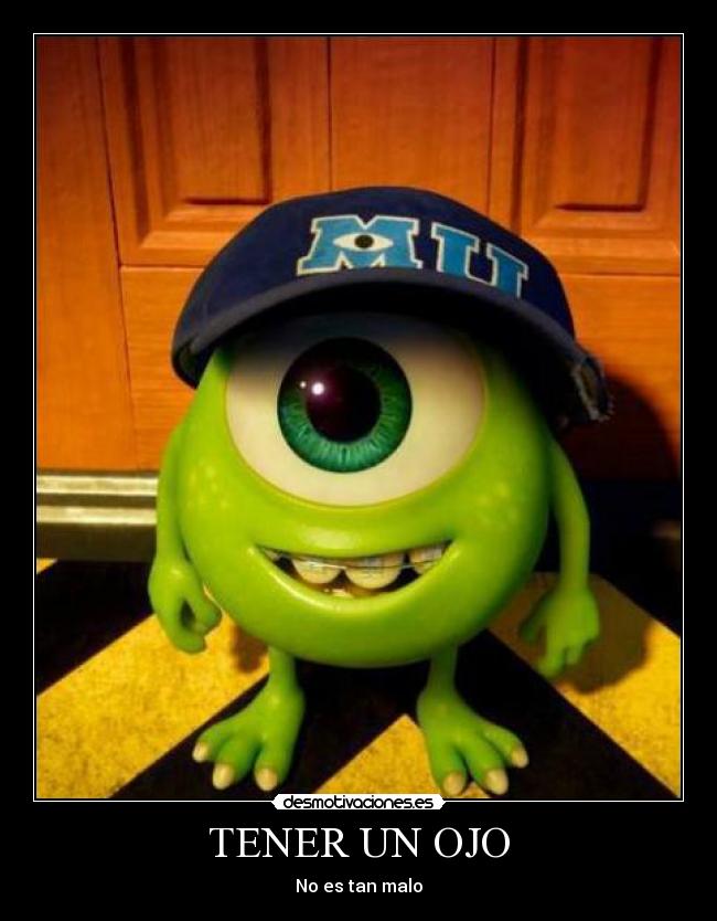 carteles ojo desmotivaciones