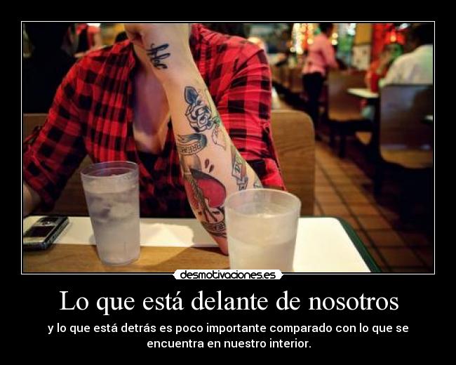 Lo que está delante de nosotros -