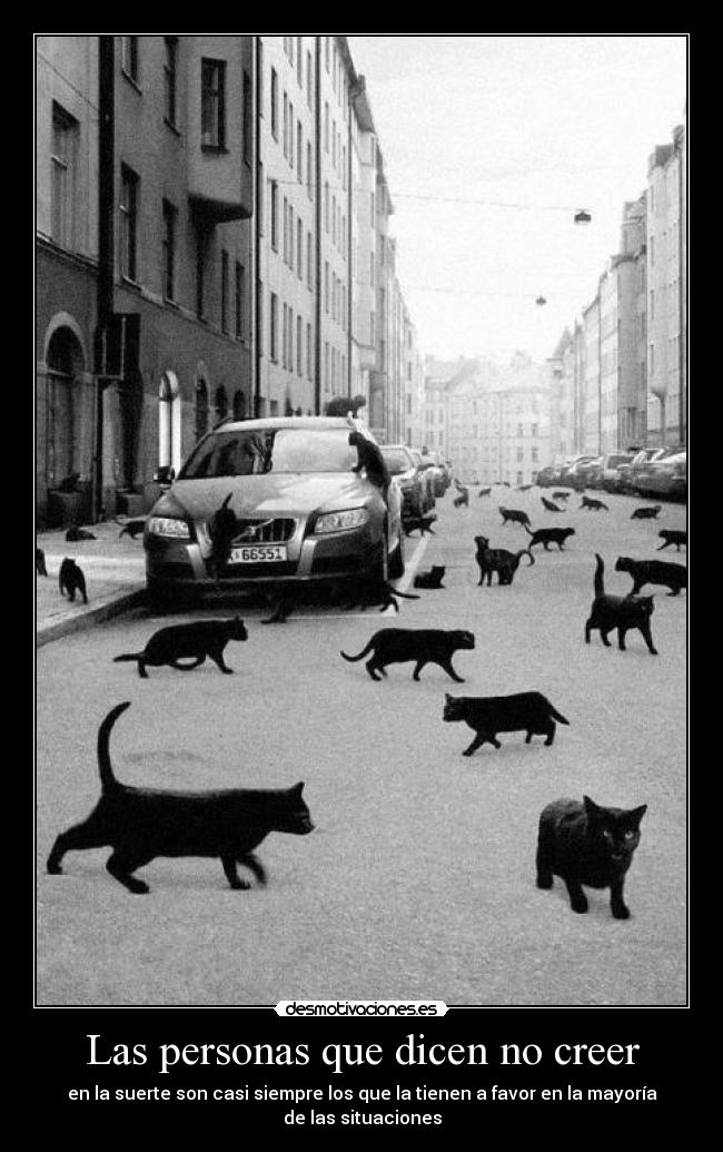Las personas que dicen no creer - 