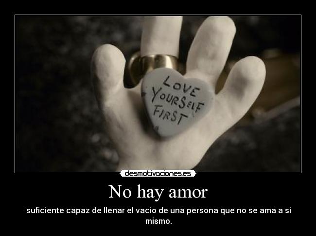 No hay amor - 