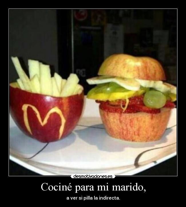 Cociné para mi marido, - 