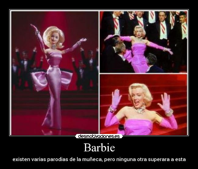 Barbie - existen varias parodias de la muñeca, pero ninguna otra superara a esta