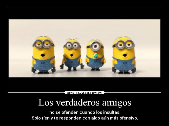Los verdaderos amigos - 